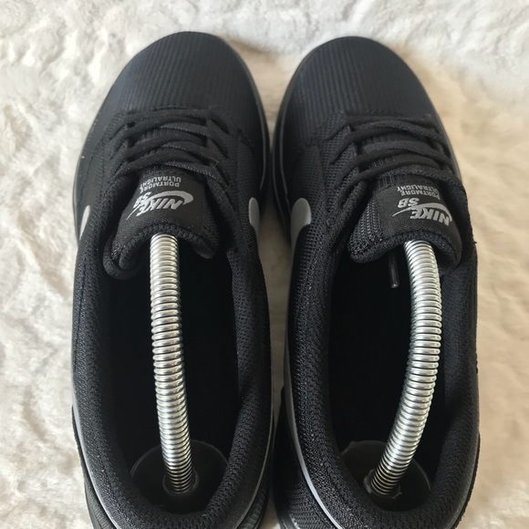 NIKE SB Portmore ll Ultralight Black Grey 10.5 - Picture 6 of 7